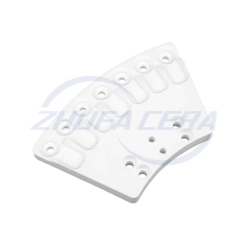 Bộ phận gốm hình quạt Alumina