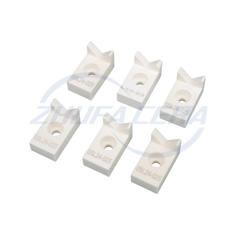 Khối hình chữ V bằng gốm Alumina