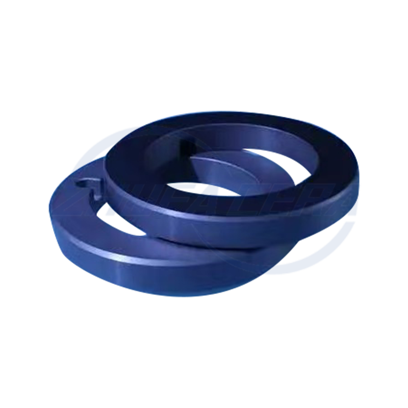 Nhẫn gốm Zirconia màu xanh